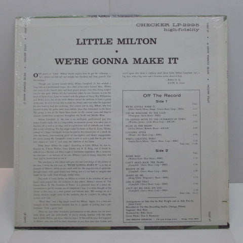 LITTLE MILTON - We're Gonna Make It (US:60's STEREO Re)