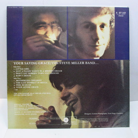 STEVE MILLER BAND - Your Saving Grace (UK 70's Reissue/CS)