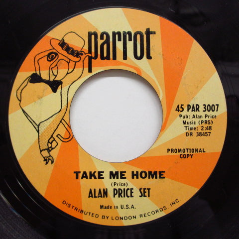 ALAN PRICE SET - Hi-lili, Hi-lo / Take Me Home (US:PROMO)