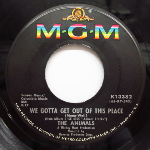ANIMALS - We've Gotta Get Out Of This Place (US)