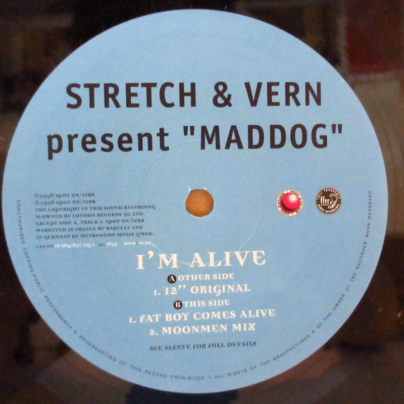 STRETCH & VERN - I'm Alive (UK Orig.12")