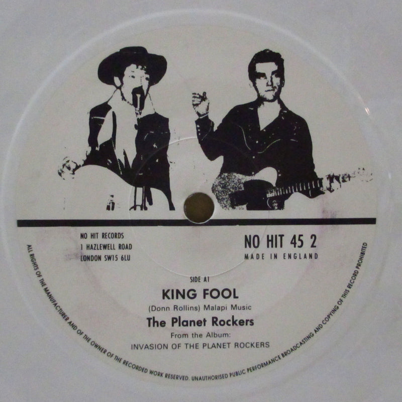 PLANET ROCKERS (プラネット・ロッカーズ)  - King Fool (UK 限定ホワイトヴァイナル 7")