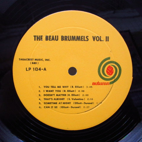 BEAU BRUMMELS - The Beau Brummels Volume 2 (US Orig.Mono)