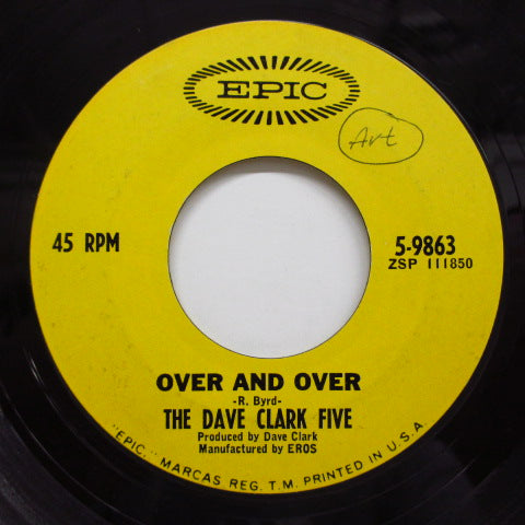DAVE CLARK FIVE - Over And Over (US:Orig.)