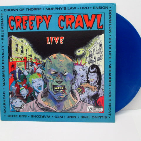 V.A. - Creepy Crawl Live (US Ltd.Blue Vinyl LP)