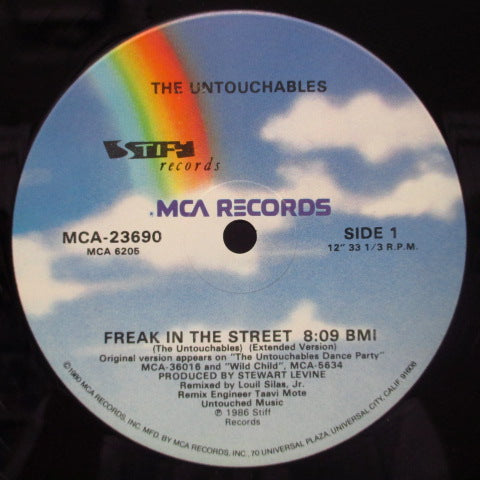 UNTOUCHABLES, THE - Freak In The Street (US Orig.12")