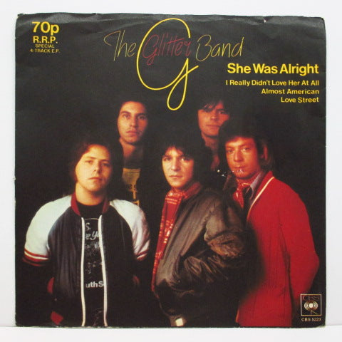 GLITTER BAND - She Was Alright (UK:PROMO＋PS!)