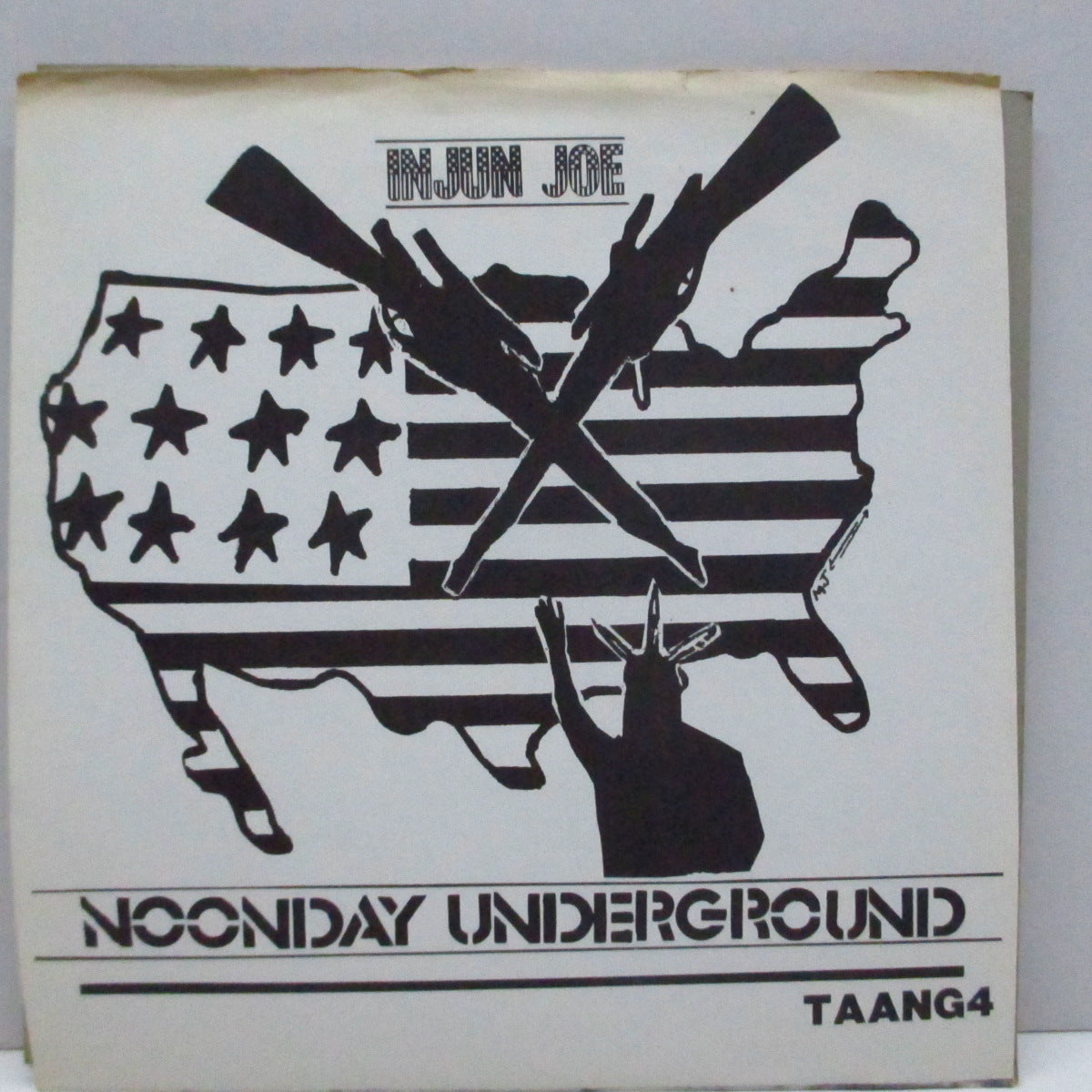 LAST STAND / NOONDAY UNDERGROUND (ラスト・スタンド / ヌーンデイ・アンダーグラウンド)  - Scum Guns / Injun Joe (US Ltd.Numbered Yellow Vinyl 7")