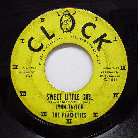 LYNN TAYLOR & THE PEACHETTES - Sweet Little Girl / The Bells Of St.Mary's