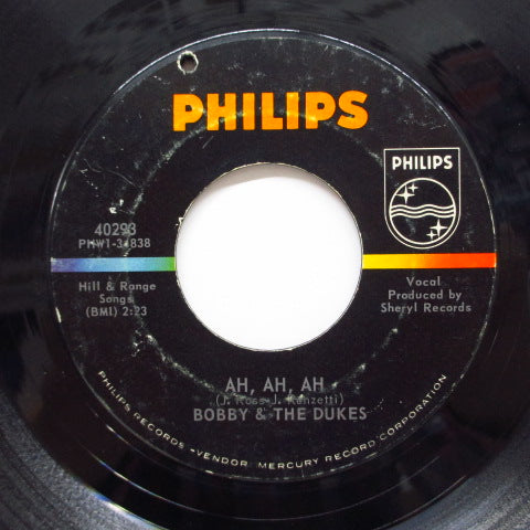 BOBBY & THE DUKES - Ah, Ah, Ah (US Orig.7"+CS)