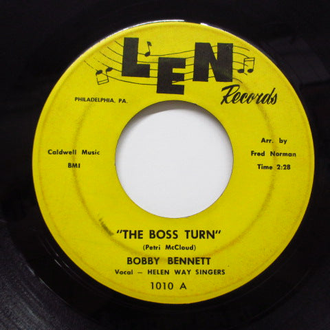 BOBBY BENNETT - The Boss Turn / Show Me (Orig)