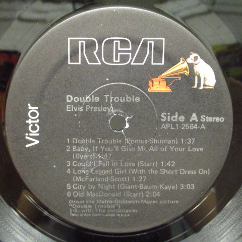 ELVIS PRESLEY (エルヴィス・プレスリー)  - Double Trouble (US'76年Re)