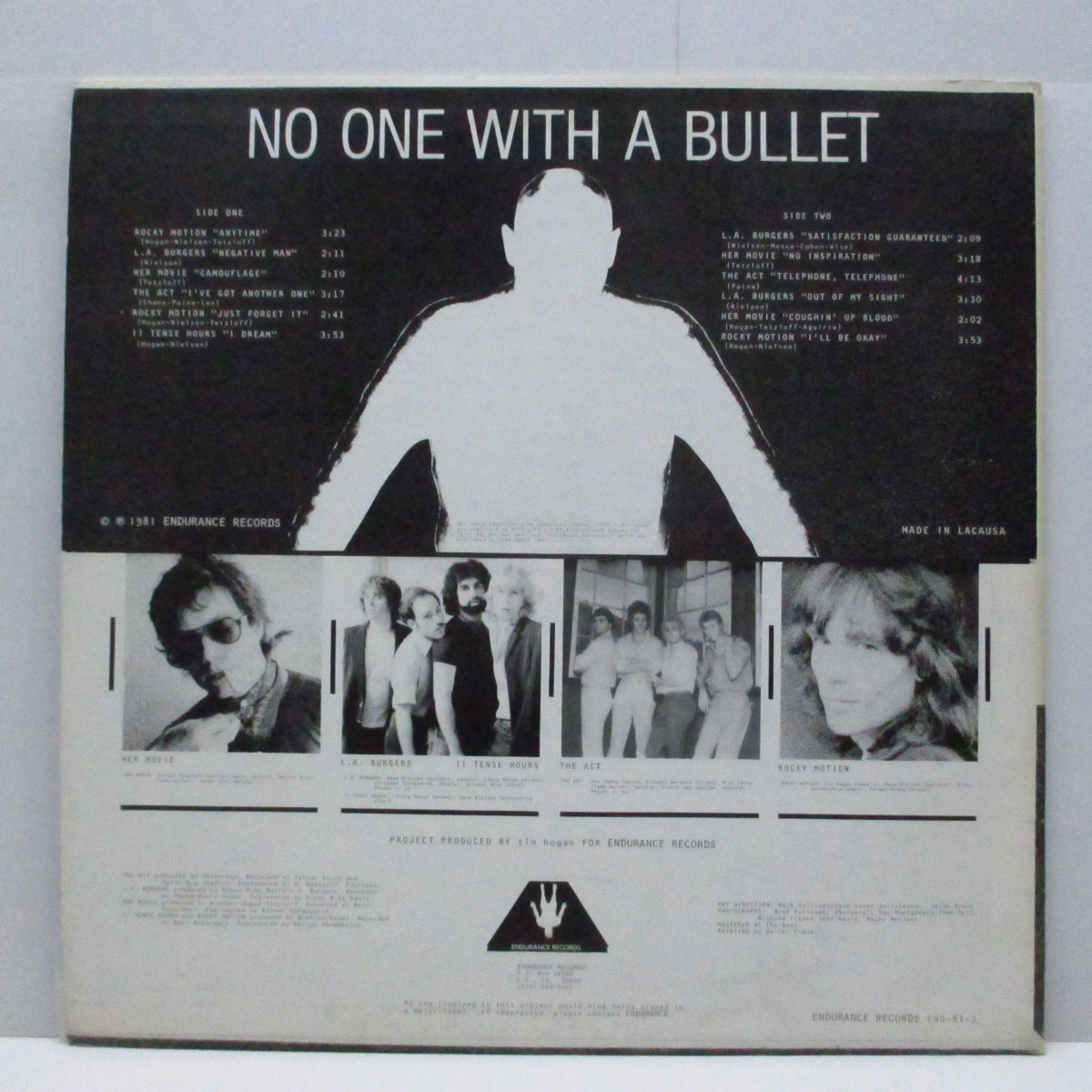 V.A. - No One With A Bullet: An Endurance Sampler (US Orig.LP)