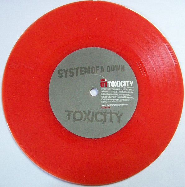 超美品の SYSTEM OF USオリジナル レコード Toxicity - DOWN A 洋楽 