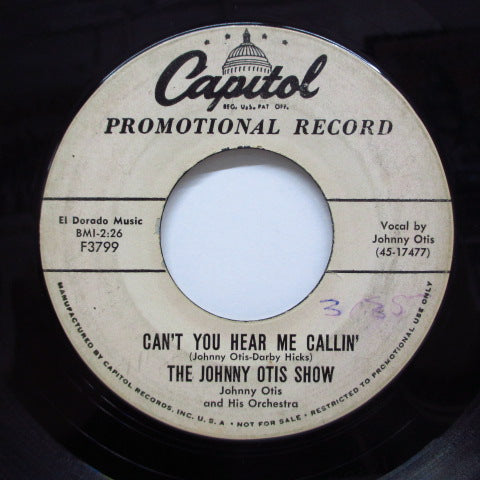 JOHNNY OTIS SHOW - Can't You Hear Me Callin' (Promo)