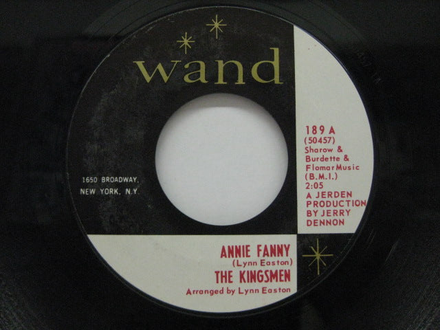 KINGSMEN - Annie Fanny / Give Her Lovin' (Orig.)