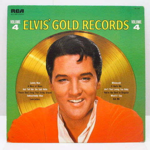 ELVIS PRESLEY - Elvis' Gold Records Vol.4 (US'77年Re)