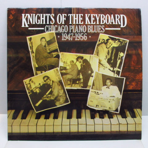 V.A. - Knights Of The Keyboard /Chicago Piano Blues 1947-1956 (EEC-Italy Orig.LP)