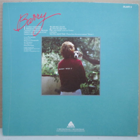 BARRY MANILOW - Barry (UK Orig.LP+Inner)