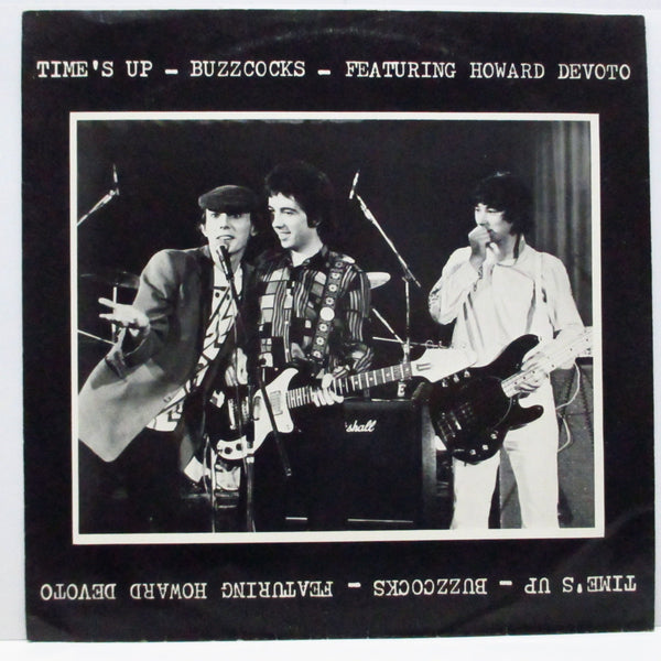 BUZZCOCKS feat.Howard Devoto (バズコックス feat. ハワード・デヴォート)  - Time's Up (UK '78 Reissue LP+Black & White CVR/Voto LYN 5333 )