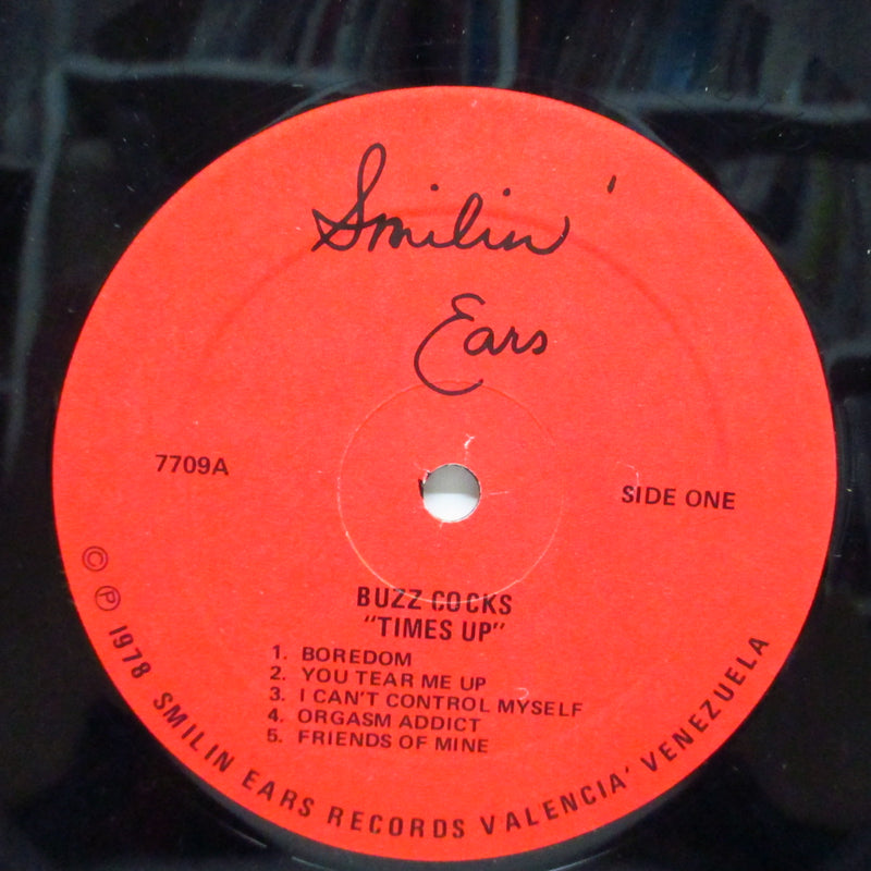 BUZZCOCKS feat.Howard Devoto (バズコックス feat. ハワード・デヴォート)  - Time's Up (US '78 Reissue LP+Black & White CVR/Smilin' Ears 7709)