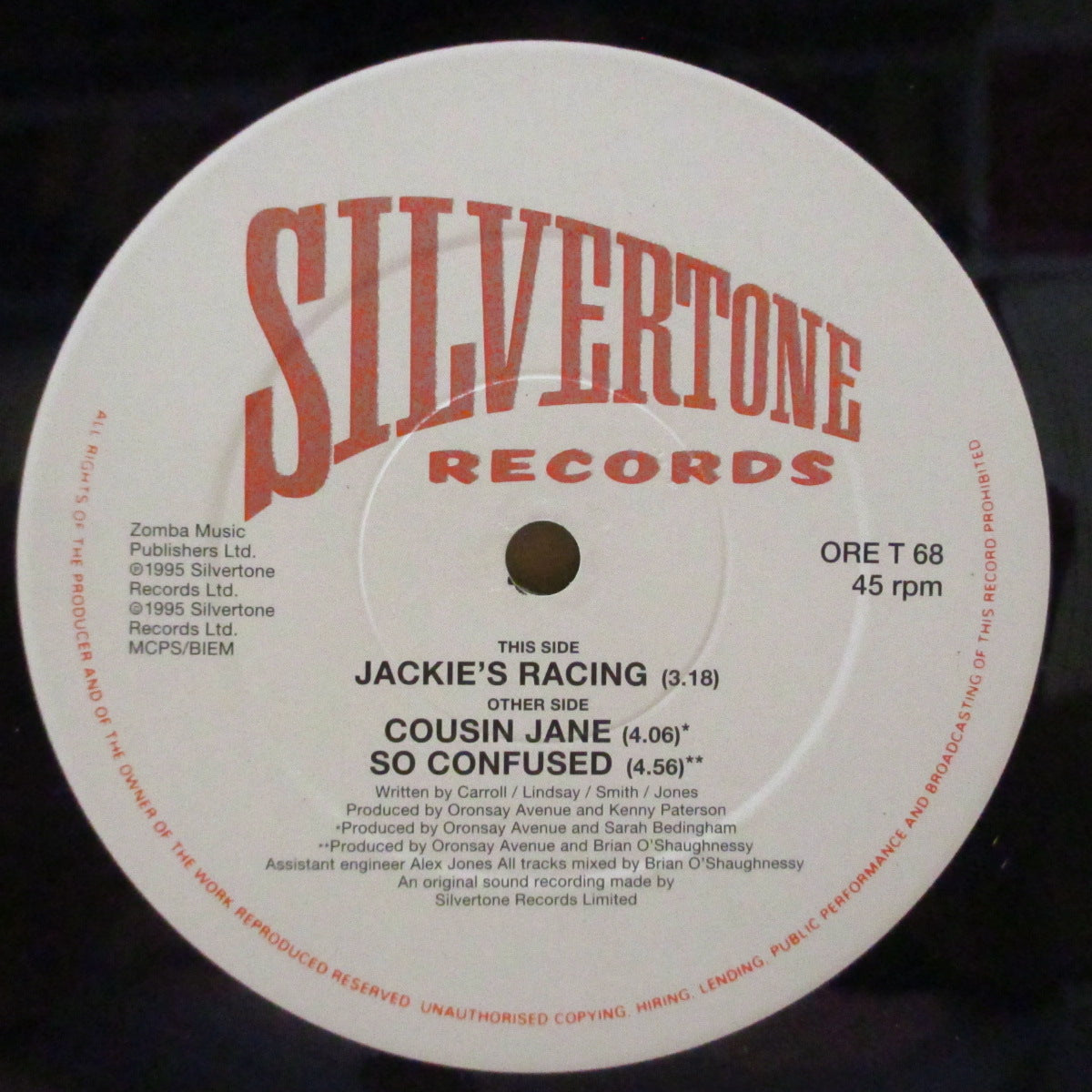 WHITEOUT (ホワイトアウト)  - Jackie's Racing (UK Orig.12")