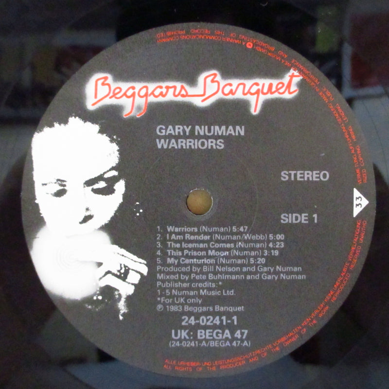 GARY NUMAN (ゲイリー・ニューマン)  - Warriors (EU オリジナル LP+インナー)