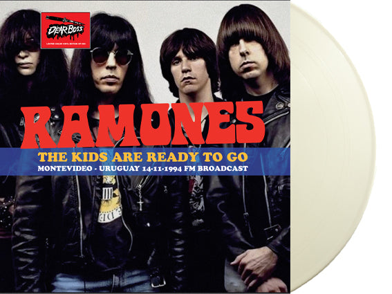 RAMONES (ラモーンズ) - The Kids Are Ready To Go : Montevideo - Urguay 14-11-1994 FM Broadcast (EU Ltd.Clear Vinyl LP/ New)