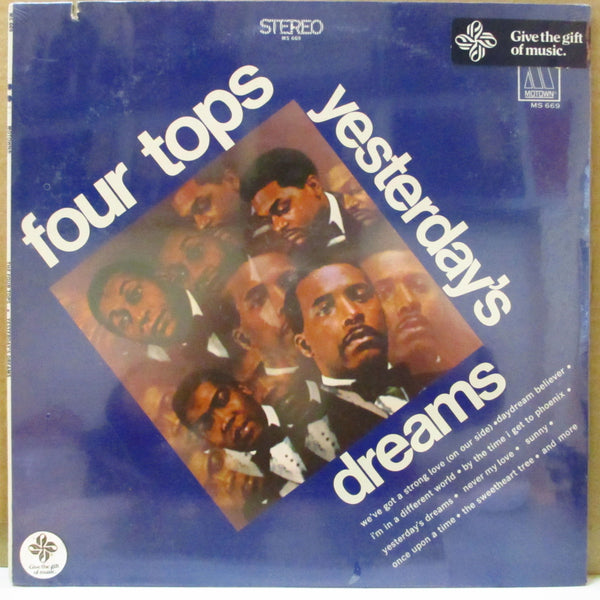 FOUR TOPS  (フォー・トップス)  - Yesterday's Dreams (US Orig.Stereo LP)
