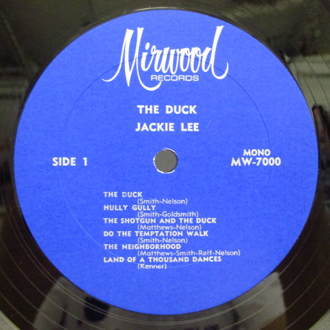 JACKIE LEE (ジャッキー・リー)  - The Duck (US Orig.Blue Label Mono LP)
