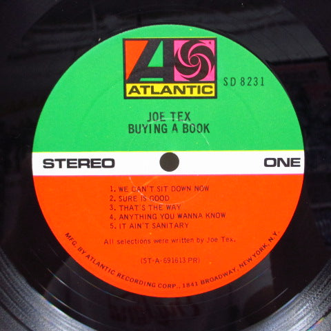 JOE TEX - 書籍を購入する(US Orig.Stereo LP)