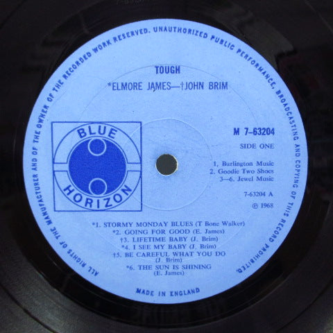 ELMORE JAMES / JOHN BRIM - Tough (UK Orig.MONO/CS)