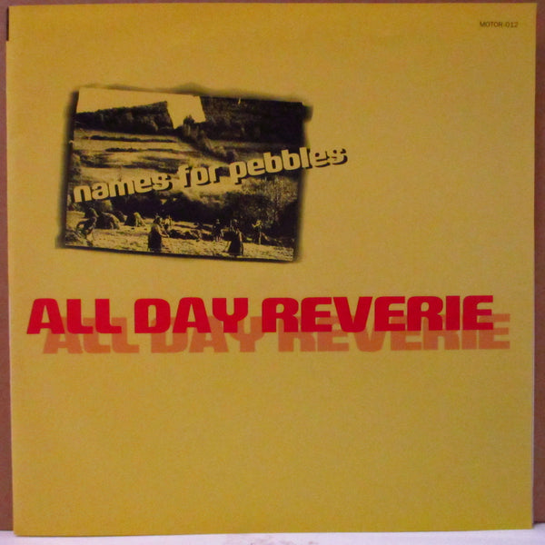 NAMES FOR PEBBLES - All Day Reverie (Japan Orig.Red Vinyl 7")