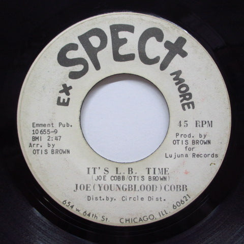 JOE (YOUNGBLOOD) COBB - It's L.B.Time