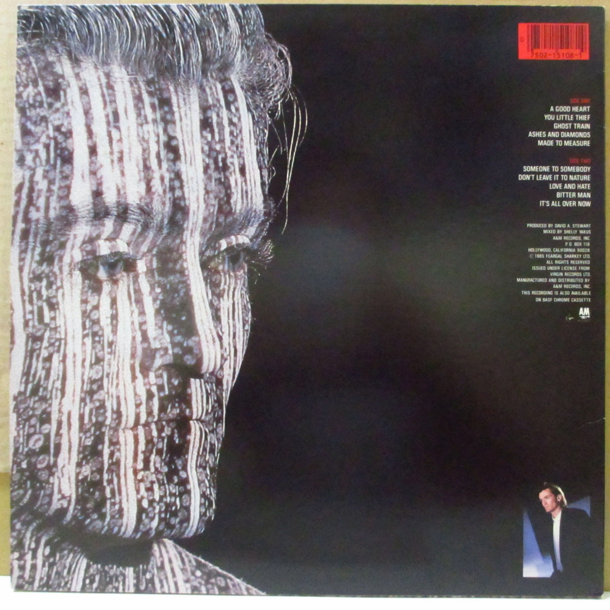 FEARGAL SHARKEY (フィアガル・シャーキー)  - S.T. (US Orig.LP+Inner)