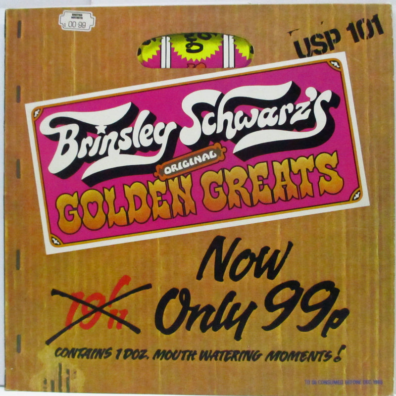 BRINSLEY SCHWARZ (ブリンズリー・シュウォーツ)  - Original Golden Greats (UK オリジナル LP/エンボスCVR)