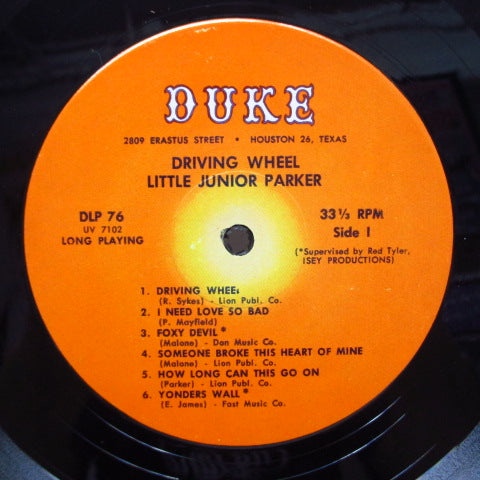 LITTLE JUNIOR PARKER - Driving Wheel (US Orig.LP)