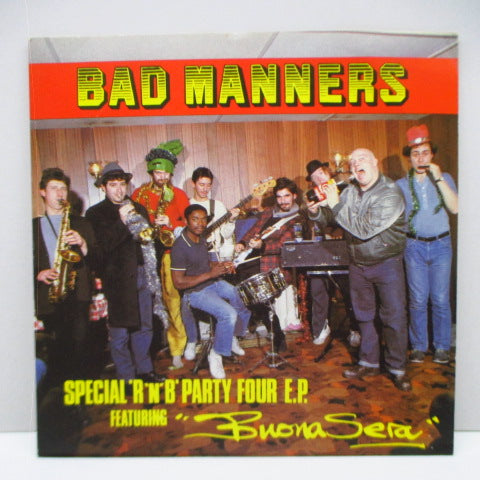 BAD MANNERS - Special 'R 'n' B' Party Four E.P. (UK Orig.7"/Round Centre)