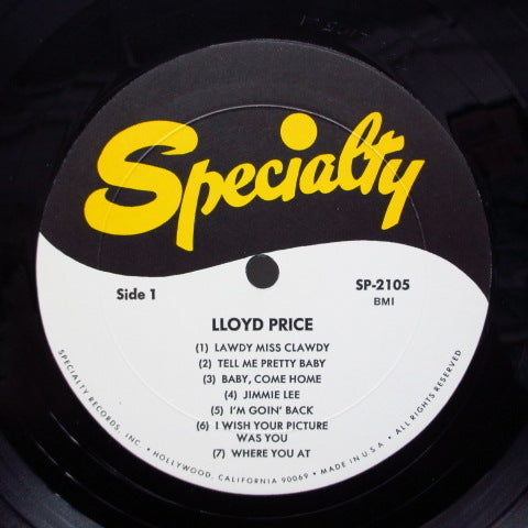 LLOYD PRICE - Lloyd Price (1st) (US 70's Reissue Stereo LP)