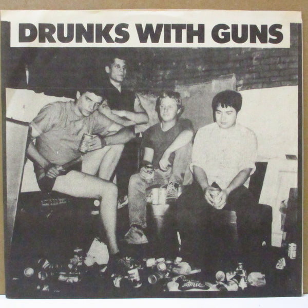 DRUNKS WITH GUNS (ドランクス・ウィズ・ガンズ)  - Punched In The Head +2 (US 500 Ltd RE 7")