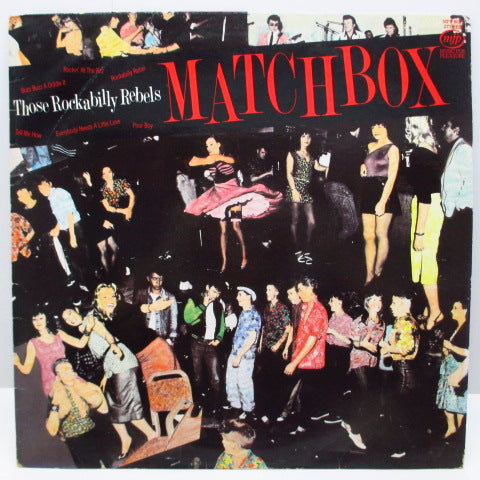 MATCHBOX - Those Rockabilly Rebels (UK Reissue.LP)