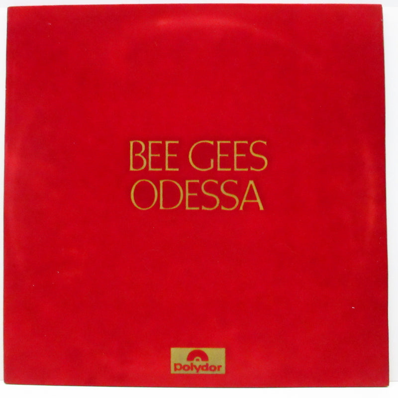 BEE GEES (ビージーズ)  - Odessa (UK オリジナル「ステレオ」2xLP/「赤フェルト生地」見開ジャケ)