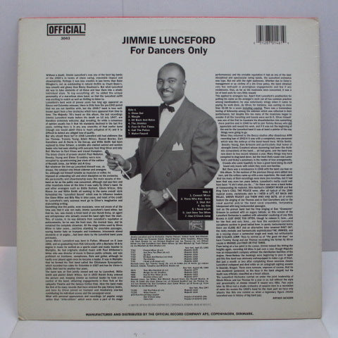 JIMMIE LUNCEFORD - For Dancers Only (DENMARK Orig.)