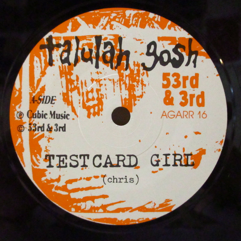 TALULAH GOSH  (タルラー・ゴッシュ)  - Testcard Girl (UK Orig.7")