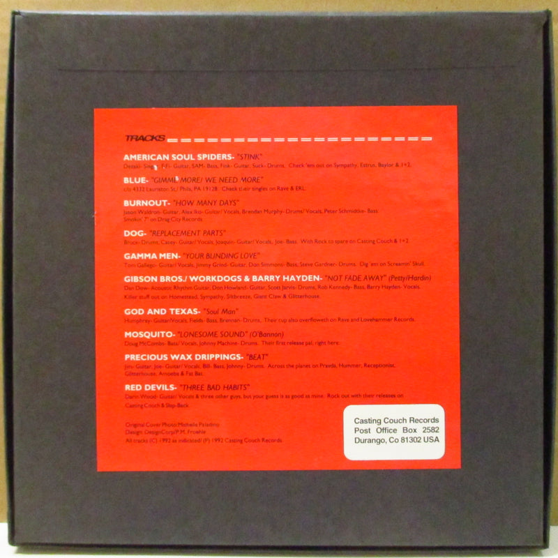 V.A. - Brain Blo: A Casting Cough Records Compilation (US Orig.3x7"+Insert/Box Set)