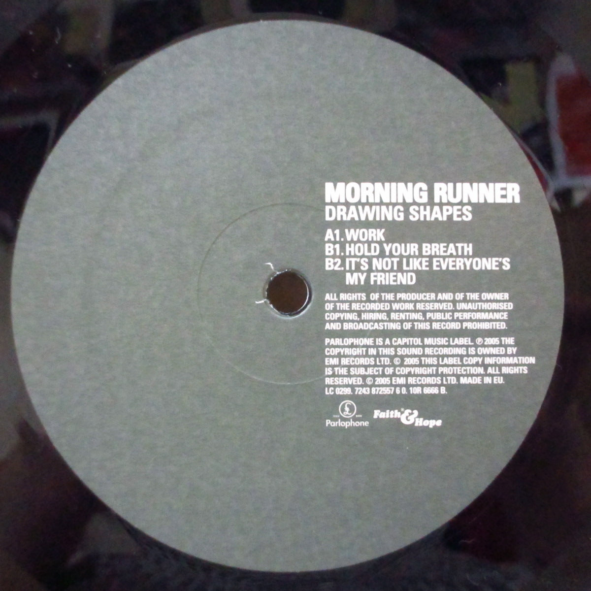 MORNING RUNNER (モーニング・ランナー)  - Drawing Shapes (UK Limited 10"-EP+Inner/Numbered Stickered CVR)