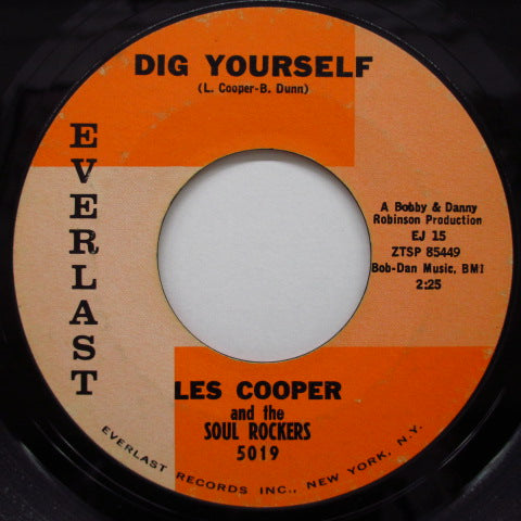 LES COOPER & THE SOUL ROCKERS - Dig Yourself / Wiggle Wobble (Orig)