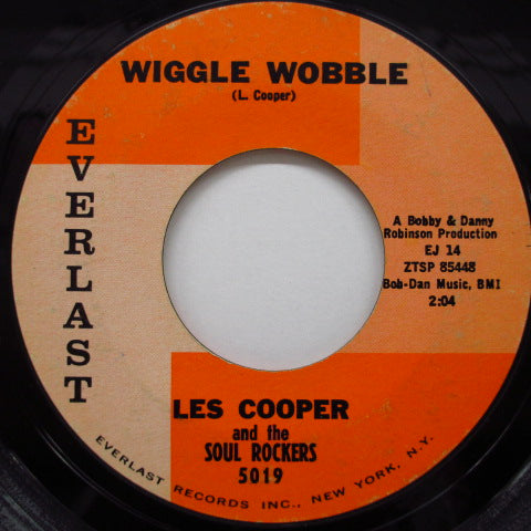 LES COOPER & THE SOUL ROCKERS - Dig Yourself / Wiggle Wobble (Orig)