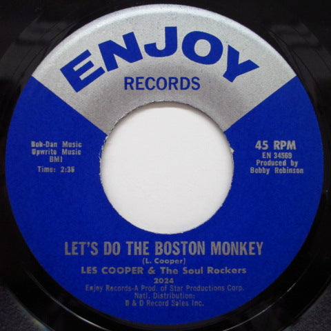 LES COOPER & THE SOUL ROCKERS - Owee Baby / Let's Do The Boston Monkey