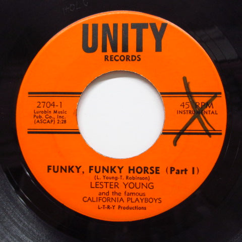LESTER YOUNG - Funky, Funky Horse (Part 1 & 2)
